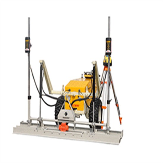 Remote-controlled concrete laser screed