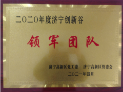 Hearty congratulations to our company on being awarded the title of Leading Team!