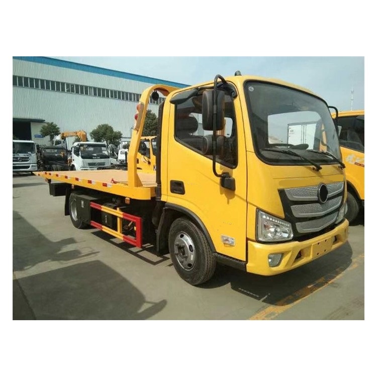 蓝牌一拖二清障车