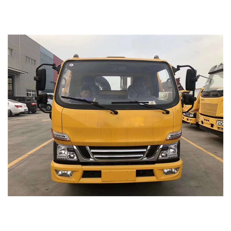 国五蓝牌一拖二清障车