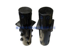 The operating principle of the excavator's central swing joint